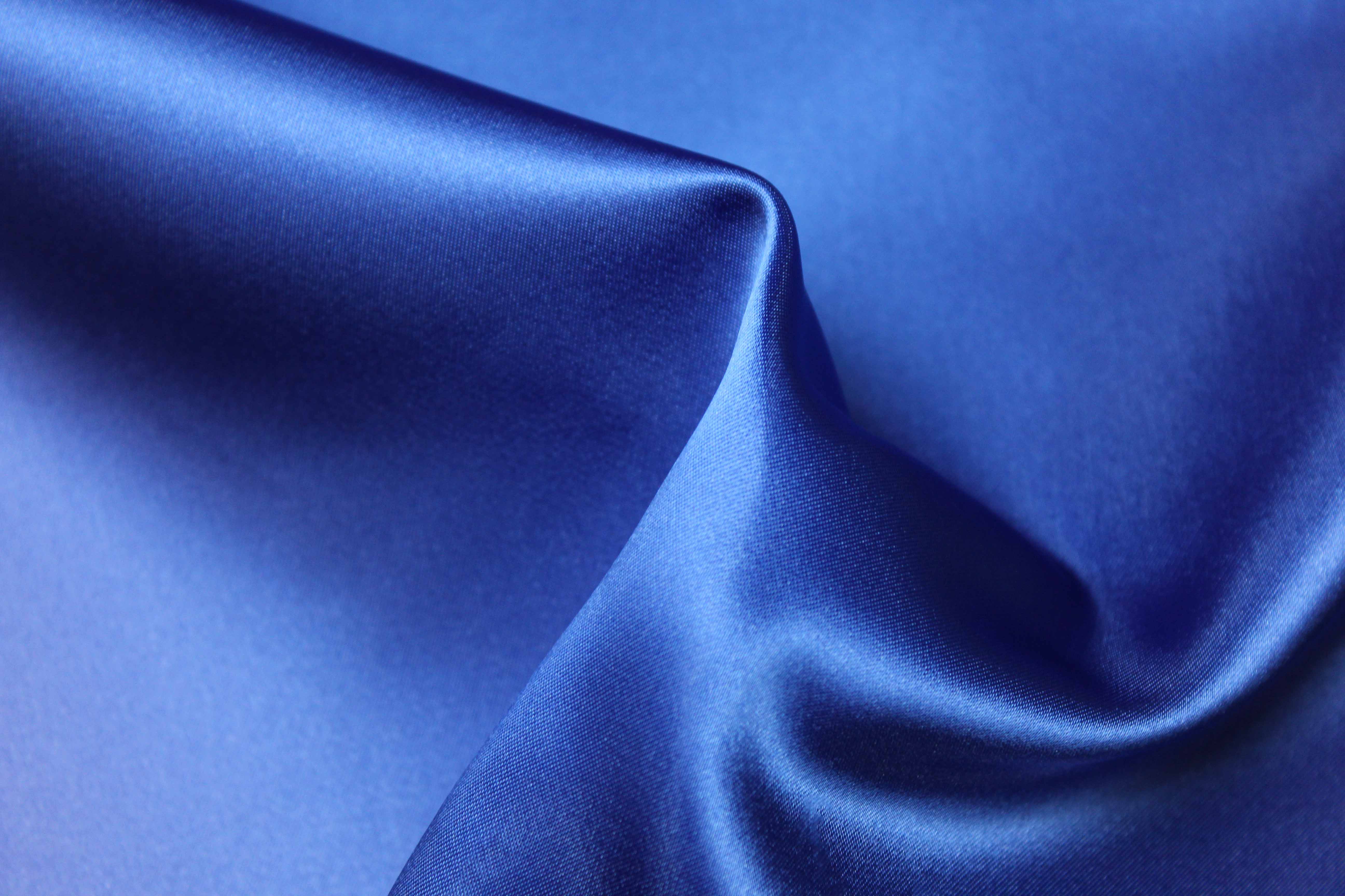 ACETATE SATIN - ROYAL